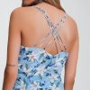 Blue Floral Cami Dress - Image 2
