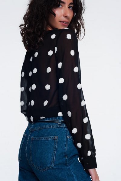 chiffon-polka-dot-shirt