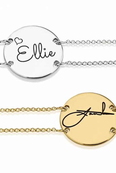Circle Signature  Braclet