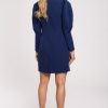 Puff Sleeve Blazer Dress - Various Colours - Image 2