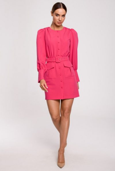 Puff Sleeved Blazer Dress- Various Colours