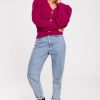 Puff Sleeve Cardigan - Various Colours - Image 2