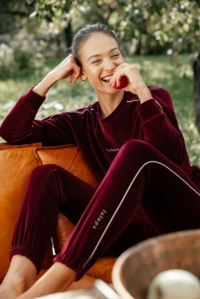 Lalupa Velor Tracksuit Set - Various Colours