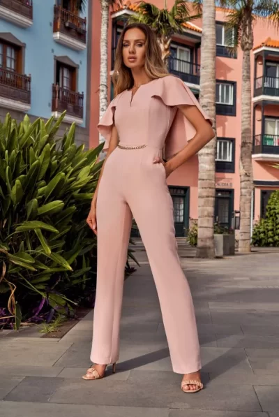 Molly Cape Jumpsuit - Various Colours