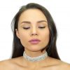 Kristin Perry Crystal Rhinestone Choker - Image 2