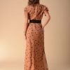 Mocha Polka Maxi Dress - Image 2