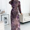 Maisie Pleated Maxi Dress - Image 2