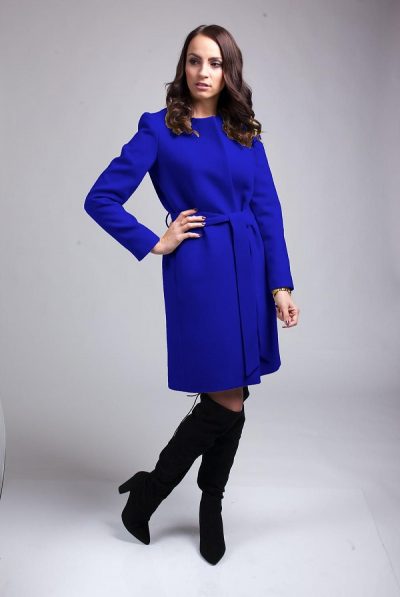 Blue Tie Coat