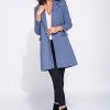 Blue Pea Coat - Image 2