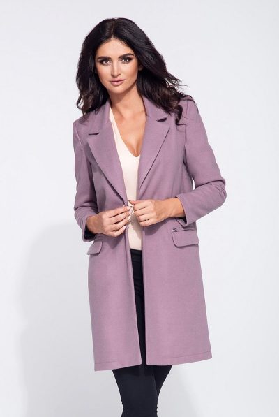 Lilac Pea Coat