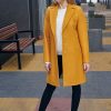Mustard Mattire Coat - Image 2