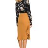 Ruffle Pencil Skirt - Various Colours - Image 2
