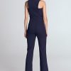 Navy Racer Back Jumpsuit -Various Colours - Image 2