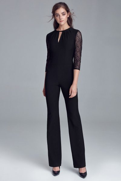Lace Back Jumpsuit