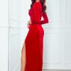 Long-Line Velvet Dress- Various Colours - Image 2
