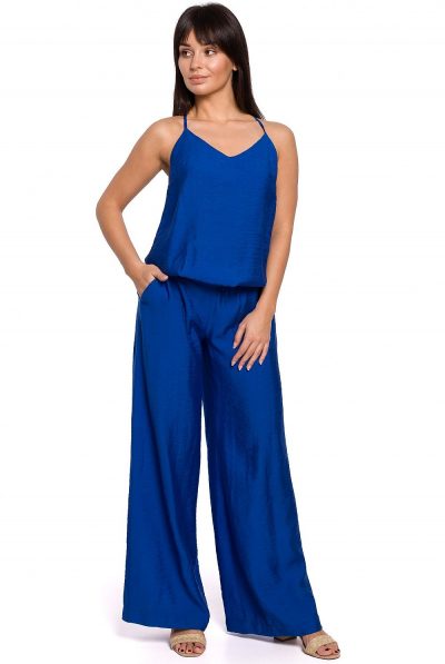 Electric Blue Strap Jumpsuit-Various Colours