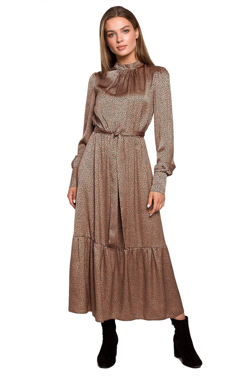 Style High Neck Maxi Dress