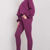 Purple Mottled Jogger  Tracksuit Set - Image 2