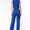 Button Back Jumpsuit- Various Colours - Image 2
