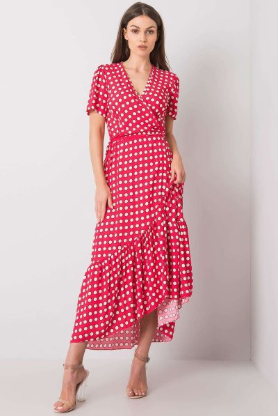 Jasmine Wrap Polka Dress - Various Colours