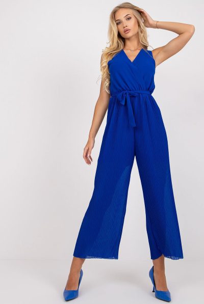 Italy Moda Pleat Jumpsuit - Various Colours