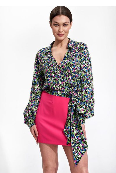 Be Bold Sash Top Blouse