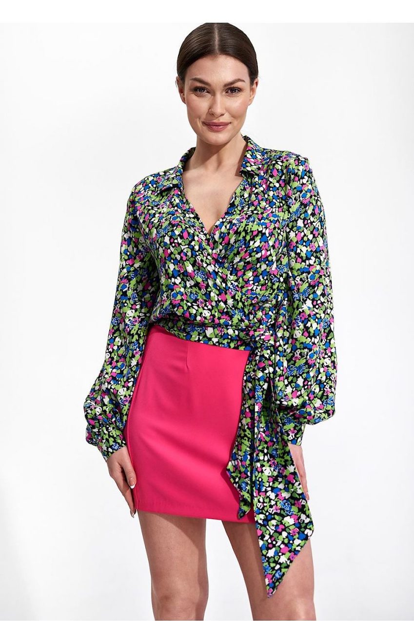 Be Bold Sash Top Blouse