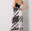 Venice Pleated Maxi Skirt - Various Colours - Image 2