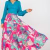 Layla Long Flared Skirt - Image 2