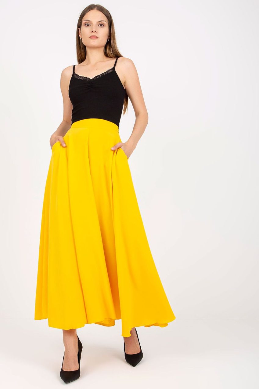 Rue Paris Flared Skirt - Various Colours