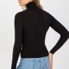 Monochrome Turtleneck Jumper - Image 2