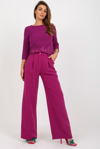 Moda Deep Purple Trousers