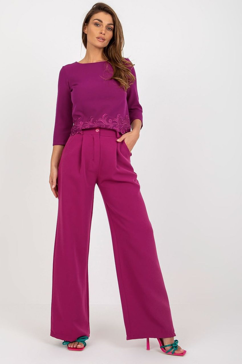 Moda Deep Purple Trousers
