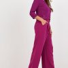 Moda Deep Purple Trousers - Image 2