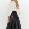 Bella Lane Leather Midi Skirt - Image 2