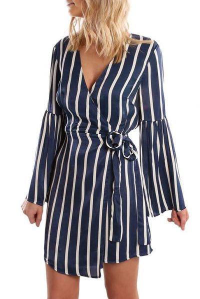 Dinah Wrap Style Dress