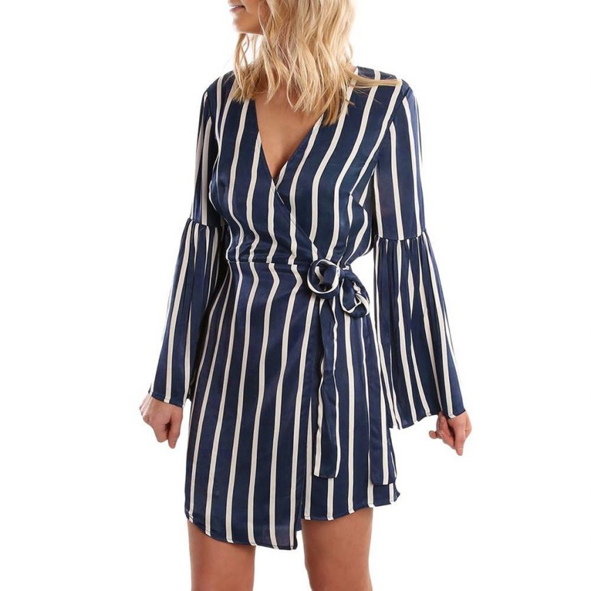 Dinah Wrap Style Dress