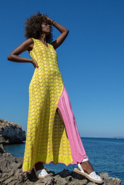 Foya Openwork Summer Dress