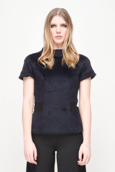 Eon Paris Faux Fur Top