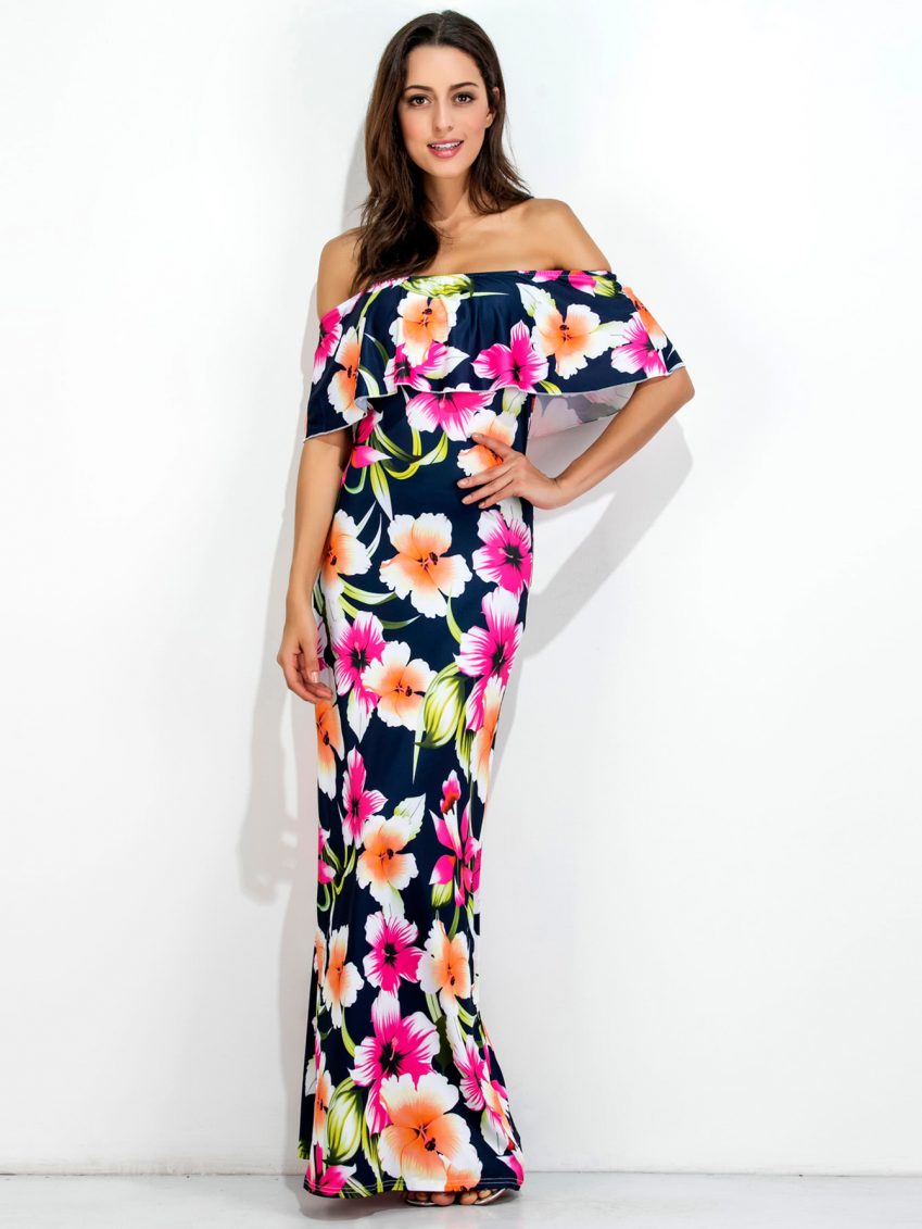 Love & Freedom Floral Maxi Dress