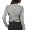 Gingham Bow Blouse - Image 2