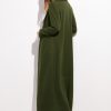 Olive Green Oversized Coat - Image 2