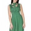 Green Neck Tie Dress - Image 2