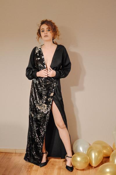 Sequin Blazer Dress