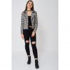 Monochrome Dogtooth Jacket - Image 2