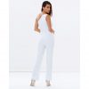 White One Shoulder Jumpsuit by Skiva - Image 2