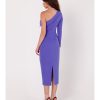 Polly Lavender One Shoulder Dress - Image 3