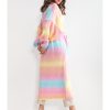 Foya Pastel Rainbow Cardigan - Various Colours - Image 2