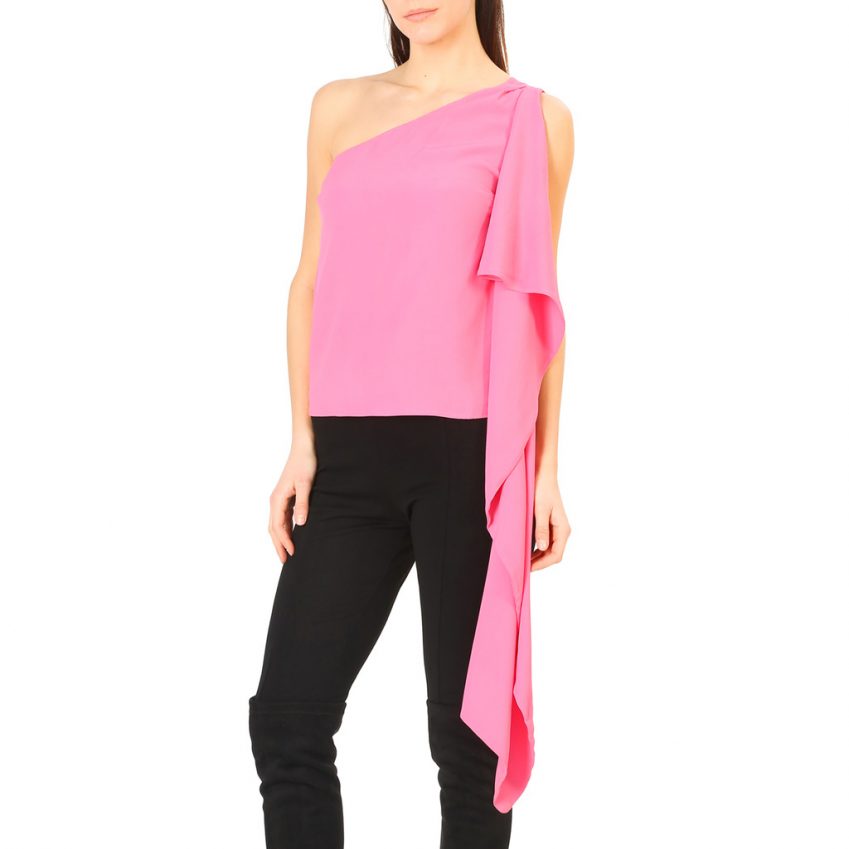 AnnaRita N Pink Cascading Top - Various Colours