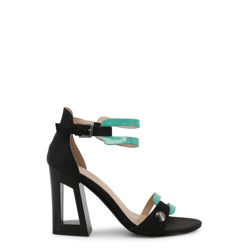 Laura Biagiotti Green & Black Sandals